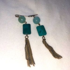 Turquoise Dangly Earrings